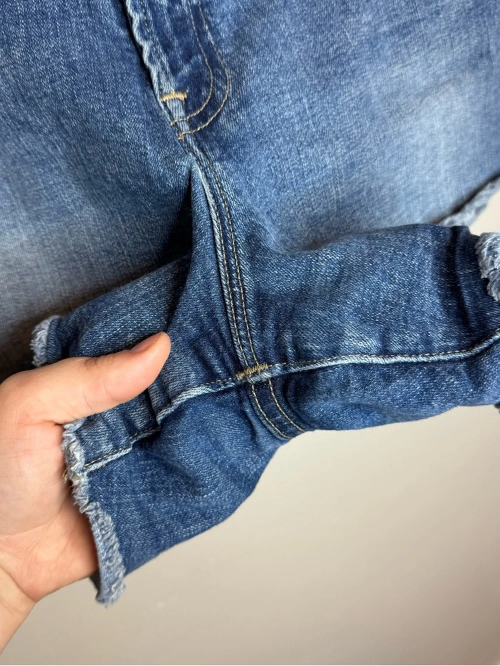 J. Crew High-rise Denim Cutoff Shorts